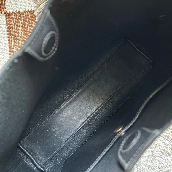 Coach Black Leather Shoulder Bag - Picture 6 of 6
